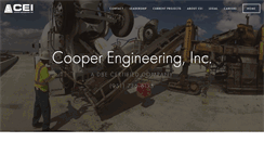 Desktop Screenshot of cooperconcrete.net